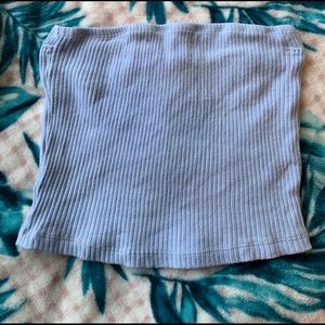 Baby Blue Tube Top
